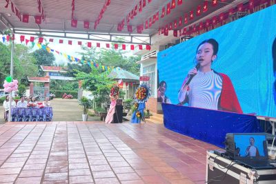 Trường Tiểu học Trần Văn Ơn, xã Ea Ktur, tỉnh Đăk Lăk tổ chức lễ khai giảng năm học 2025-2026