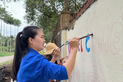 HOẠT ĐỘNG CHÀO MỪNG THÀNH CÔNG ĐẠI HỘI ĐOÀN TNCS HỒ CHÍ MINH XÃ EA KTUR CỦA TRƯỜNG TH TRẦN VĂN ƠN.