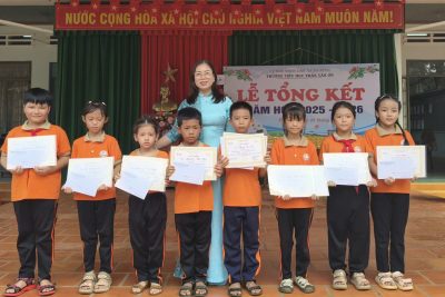 TRƯỜNG TIỂU HỌC TRẦN VĂN ƠN TỔ CHỨC LỄ TỔNG KẾT NĂM HỌC 2025 – 2026